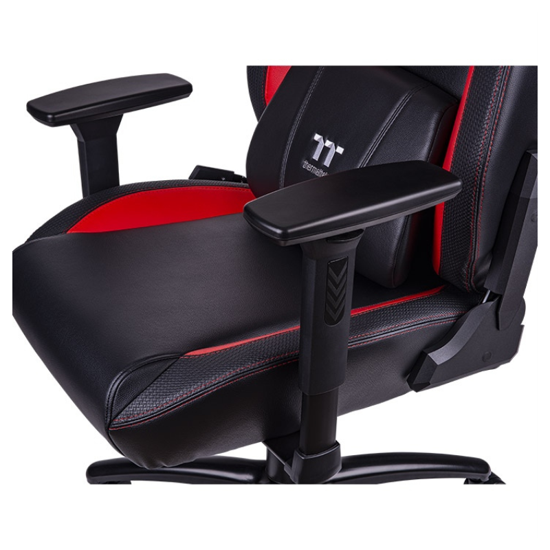 Silla gaming thermaltake v comfort negro - rojo 135º