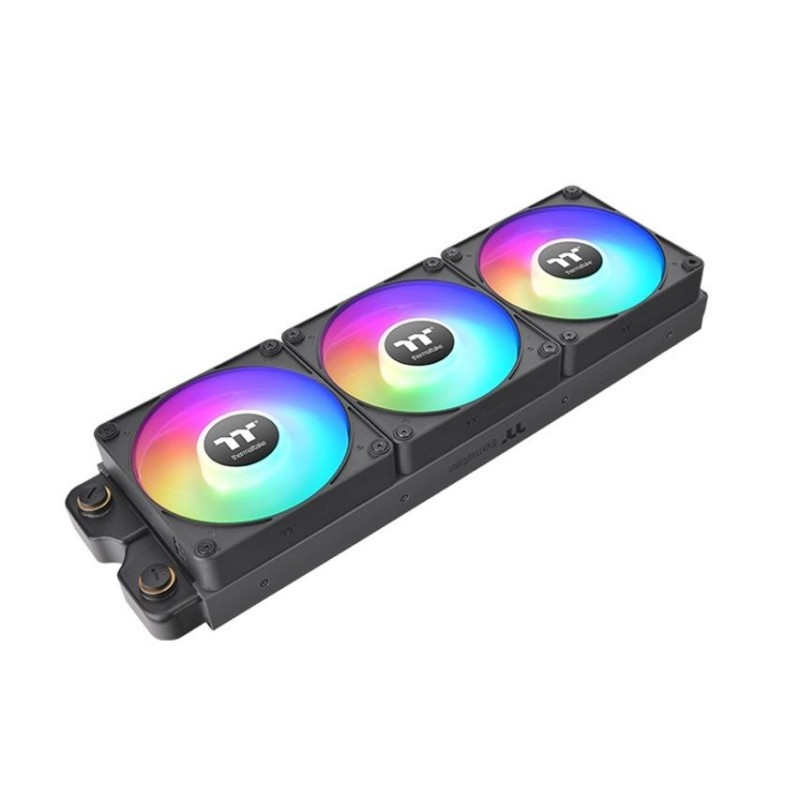 Ventilador caja magnetico thermaltake ct120 ex argb 3x 120mm negro