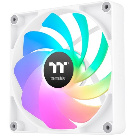 Ventilador caja inverso thermaltake ct140 argb 2x 140mm blanco