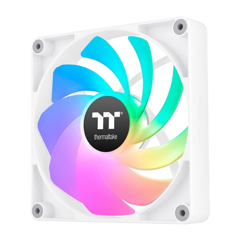 Ventilador caja inverso thermaltake ct140 argb 2x 140mm blanco