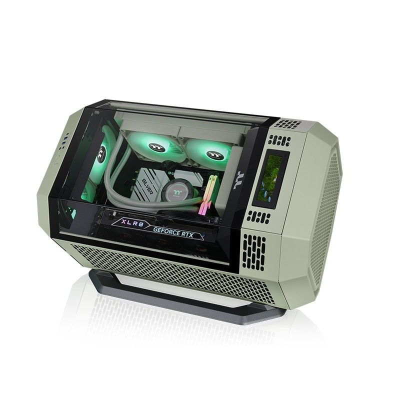 Kit de soporte de caja thermaltake tower 300 verde matcha