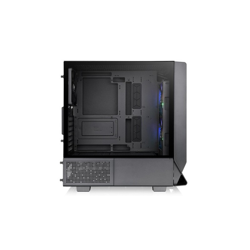 Caja ordenador gaming thermaltake ceres 350 mx atx argb cristal templado negra