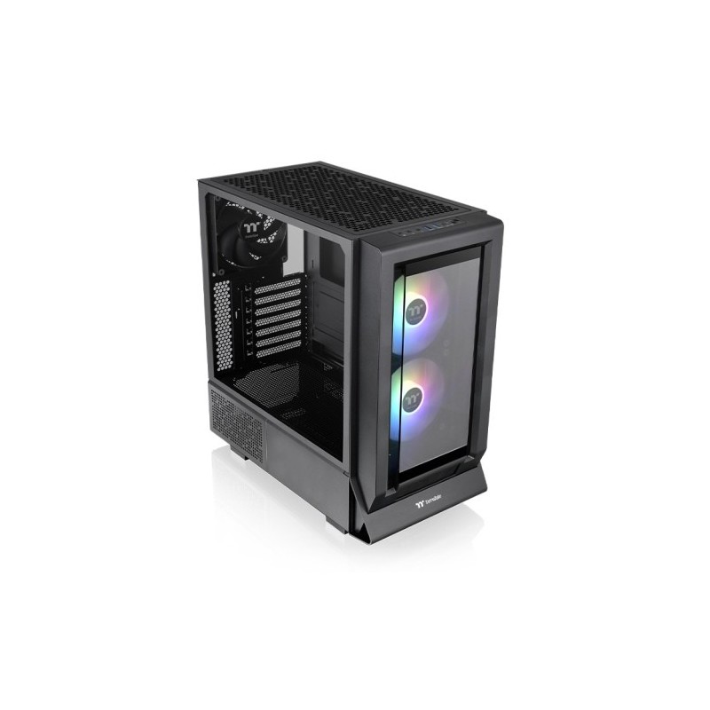 Caja ordenador gaming thermaltake ceres 350 mx atx argb cristal templado negra