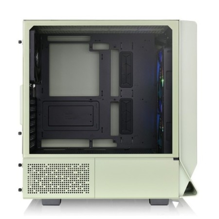 Caja ordenador gaming thermaltake ceres 350 mx atx argb cristal templado verde