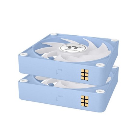 Ventilador caja magnetico thermaltake ct120 ex argb 3x 120mm azul hydrangea