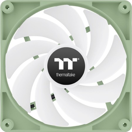 Ventilador caja inverso thermaltake ct120 argb 2x 120mm verde matcha