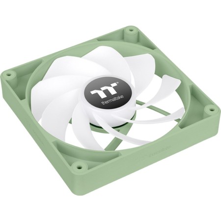Ventilador caja inverso thermaltake ct120 argb 2x 120mm verde matcha