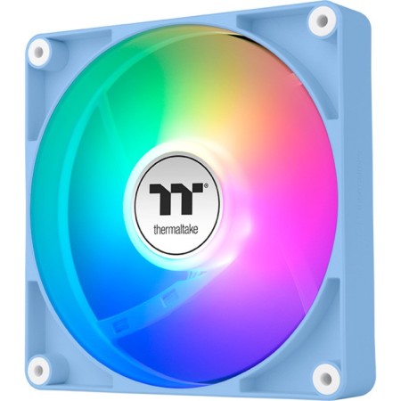 Ventilador caja thermaltake ct120 argb 2x 120mm azul