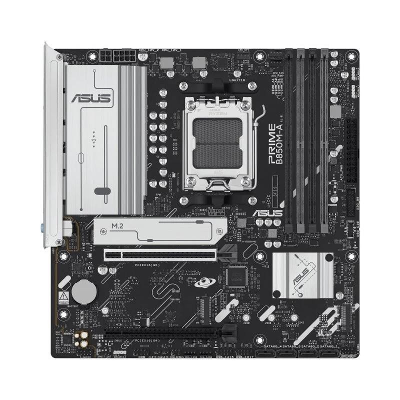Placa Base Asus Prime B850M-A-CSM Socket AM5/ DDR5/ PCIe 5.0/ Micro ATX
