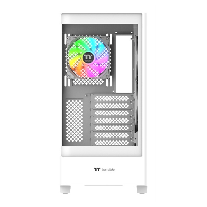 Caja ordenador gaming thermaltake view 290 atx argb cristal templado blanca