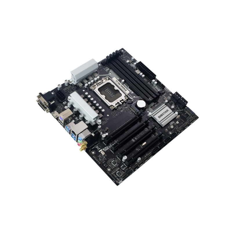 Placa base biostar b760mxc pro matx - 4xddr5 - 8x sata3 lga 1700