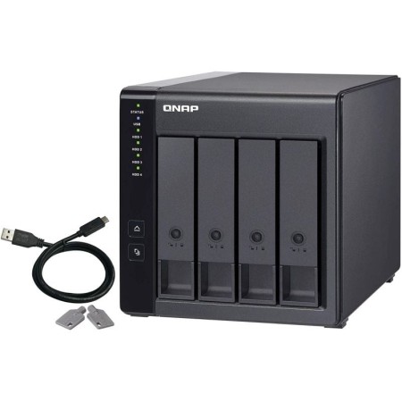 DAS QNAP TR-004/ 4 Bahías 3.5″- 2.5″/ Formato Torre