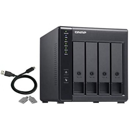 DAS QNAP TR-004/ 4 Bahías 3.5″- 2.5″/ Formato Torre