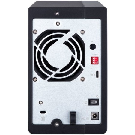 DAS QNAP TR-002/ 2 Bahías 3.5″- 2.5″/ Formato Torre