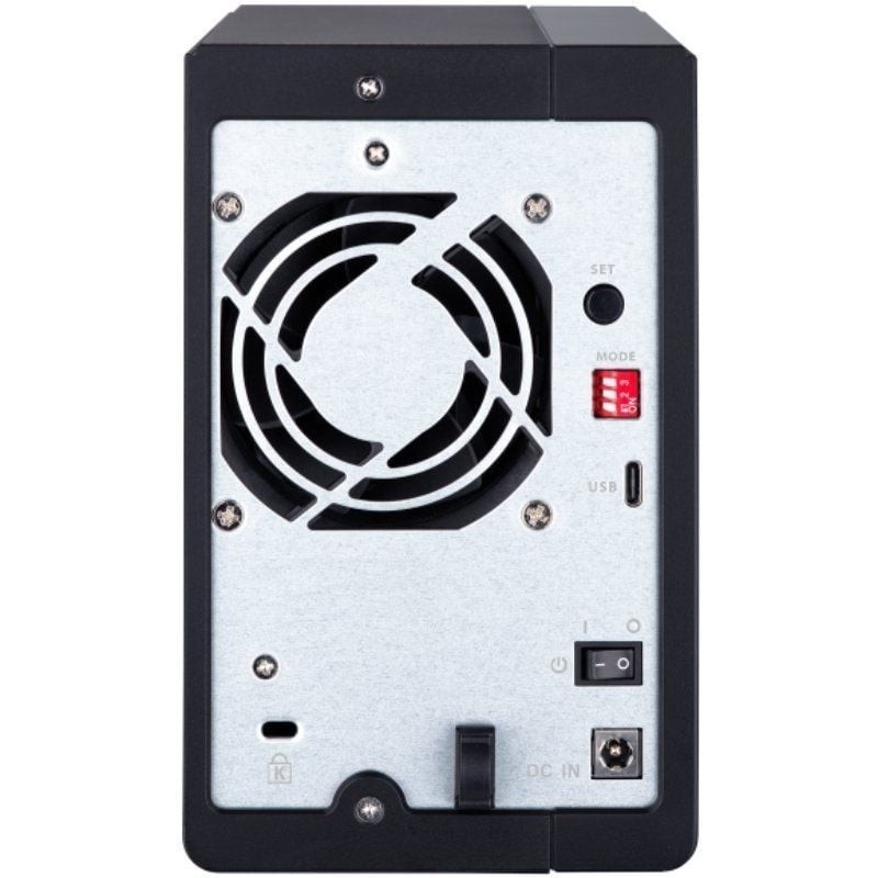DAS QNAP TR-002/ 2 Bahías 3.5″- 2.5″/ Formato Torre
