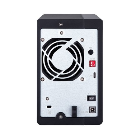 DAS QNAP TR-002/ 2 Bahías 3.5″- 2.5″/ Formato Torre