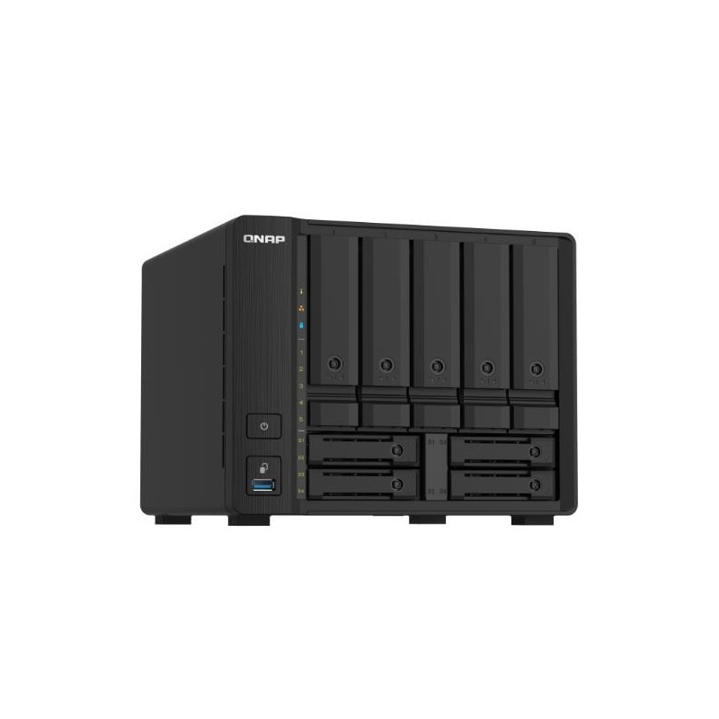 Servidor nas qnap ts - 932px - 4g 9 bahias 4gb gigabit ethernet