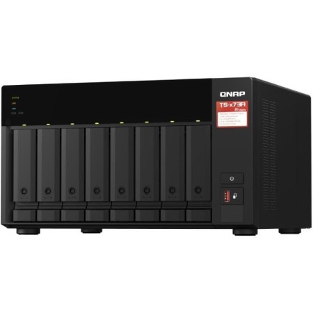 NAS QNAP TS-873A/ 8 Bahías 3.5″- 2.5″/ 8GB DDR4/ Formato Torre