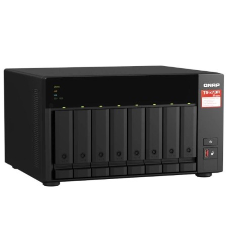 NAS QNAP TS-873A/ 8 Bahías 3.5″- 2.5″/ 8GB DDR4/ Formato Torre