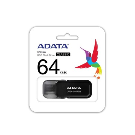 ADATA Lapiz Usb UV240 64GB USB 2.0 Negro