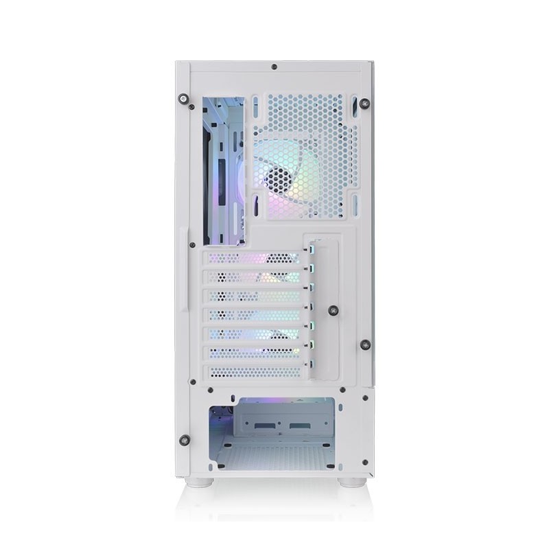 Caja ordenador gaming thermaltake view 200 tg snow atx 2 x usb 3.0 3 x 120mm argb