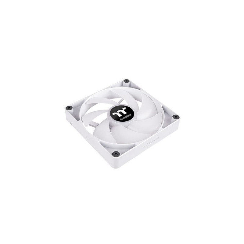 Ventilador 140x140 thermaltake ct140 white pack 2uds - 1500rpm - pwm - argb