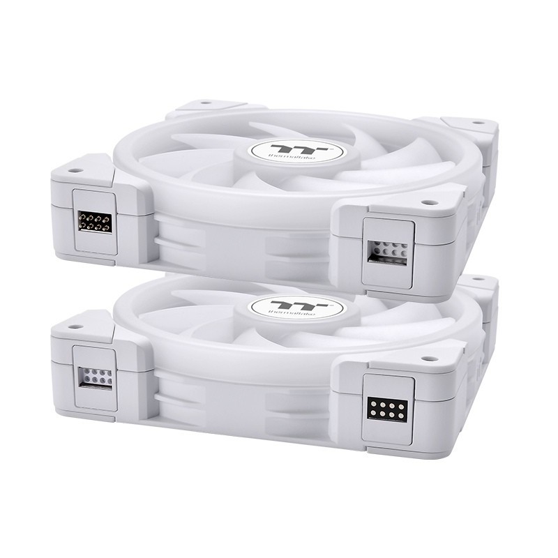 Ventilador caja thermaltake swafan ex14 argb 3x 140mm blanco
