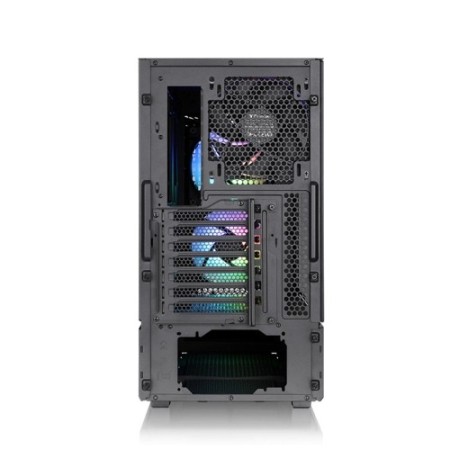 Caja ordenador gaming thermaltake ceres 330 tg atx argb cristal templado negra