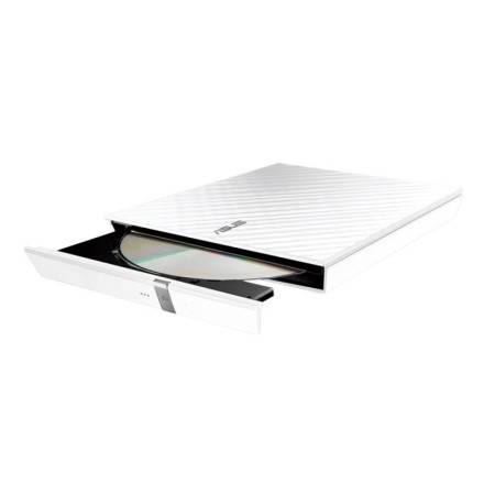 Grabadora Externa CD/DVD Asus SDRW-08DS2S-U Lite/ Blanco