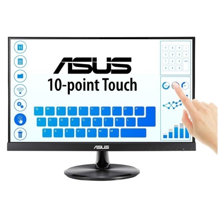 Monitor Profesional Táctil Asus VT229H 21.5″/ Full HD/ Multimedia/ Negro