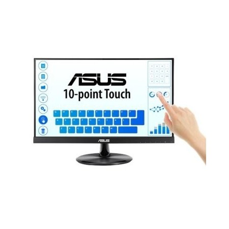 Monitor Profesional Táctil Asus VT229H 21.5″/ Full HD/ Multimedia/ Negro