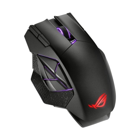 Raton inalambrico gaming asus rog spatha x negro
