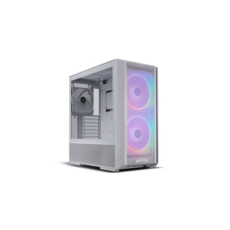 Caja ordenador gaming lian li e - atx lancool 216 argb cristal templado blanco