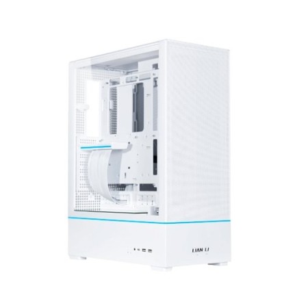 Caja ordenador gaming lian li lancool sup01 atx cristal templado blanco