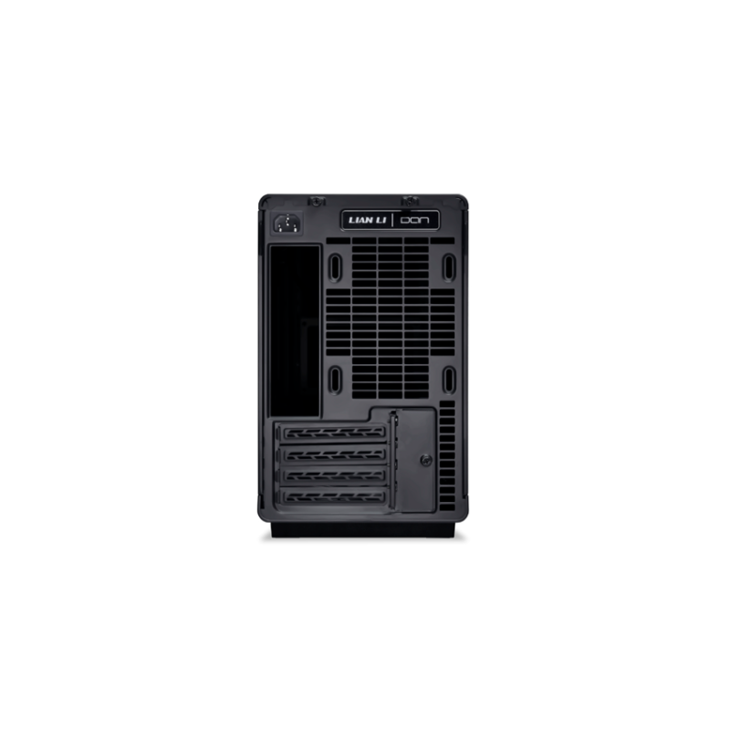 Caja ordenador lian li x dan a3 mini atx madera negra