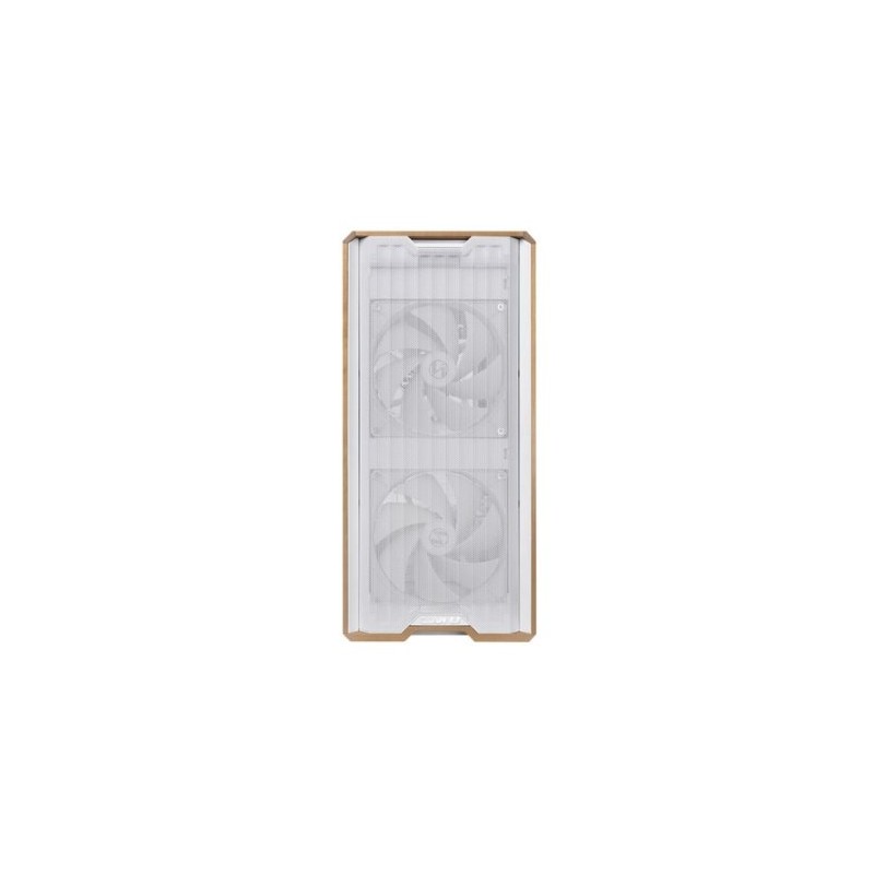 Caja ordenador gaming lian li lancool 217 atx cristal templado madera blanca