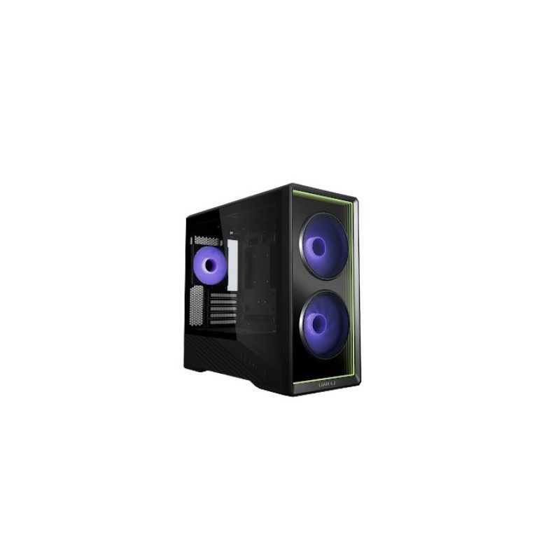 Caja ordenador gaming lian li vector v150 matx argb cristal templado negro