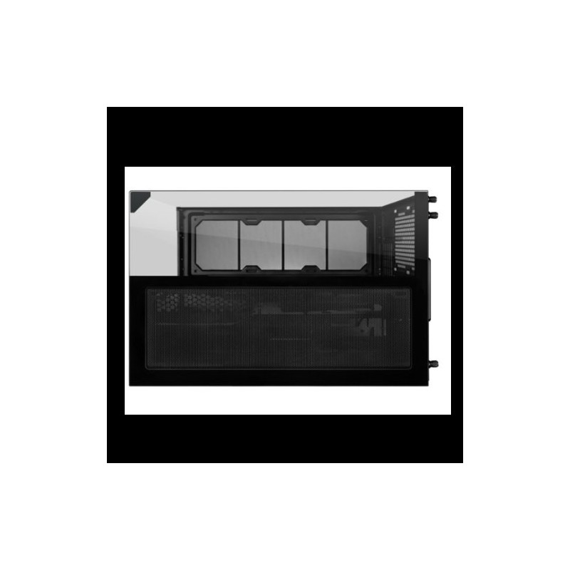 Caja ordenador gaming lian li o11 vision - m matx cristal templado negra