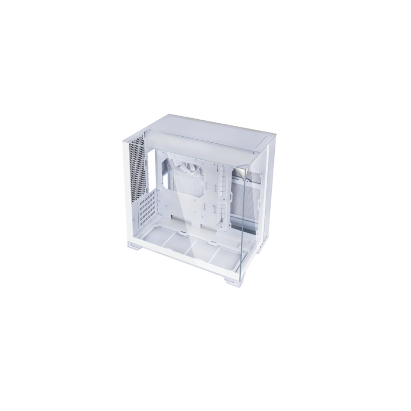 Caja ordenador gaming lian li one vision m matx cristal templado blanca