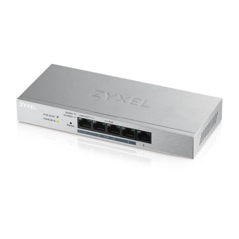 Switch 5 puertos zyxel gs1200 - 5hp v2