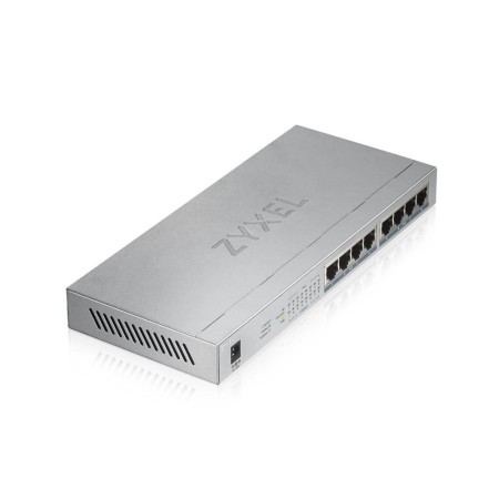 Switch 8 puertos zyxel - gestionable - poe - full duplex 10 - 100 - 1000