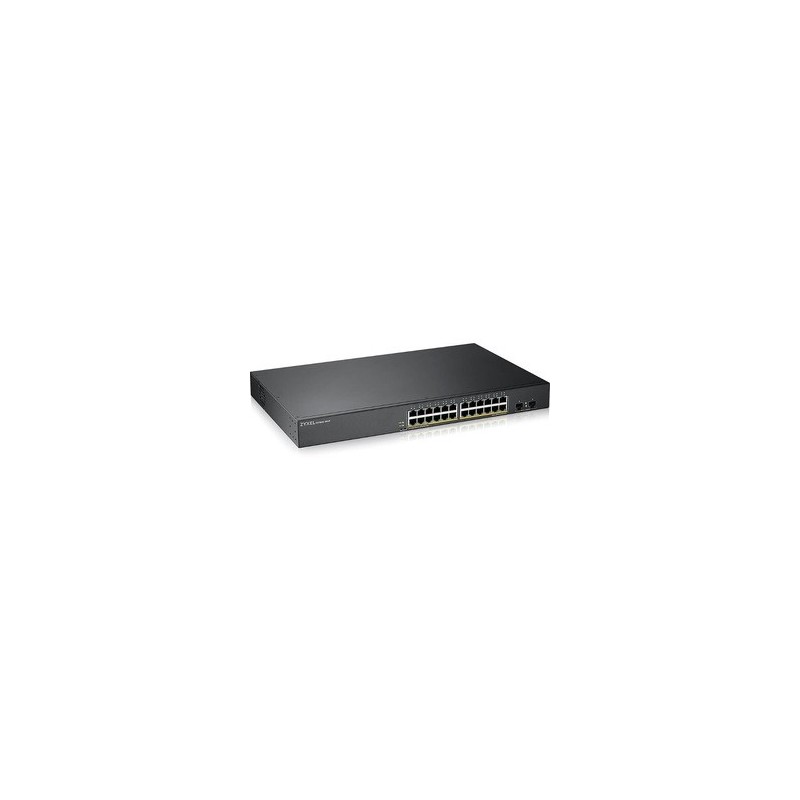 Switch 26 puertos zyxel gs1900 - 24hpv2 24 puertos gigabit ethernet 2 puertos sfp