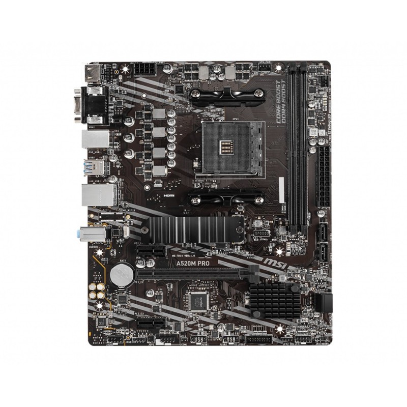 MSI Placa Base A520M PRO mATX AM4