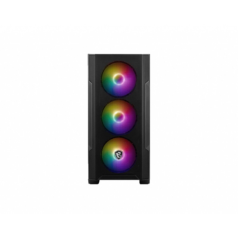 Caja ordenador gaming msi mag forge m100r m - atx 4 x 120mm 1 x usb 3.2 2 x usb 2.0 argb