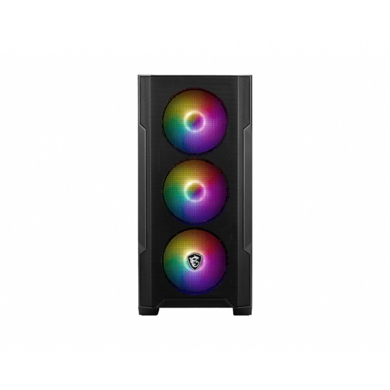 Caja ordenador gaming msi mag forge m100a m - atx 4 x 120mm 1 x usb 3.2 2 x usb 2.0 rgb