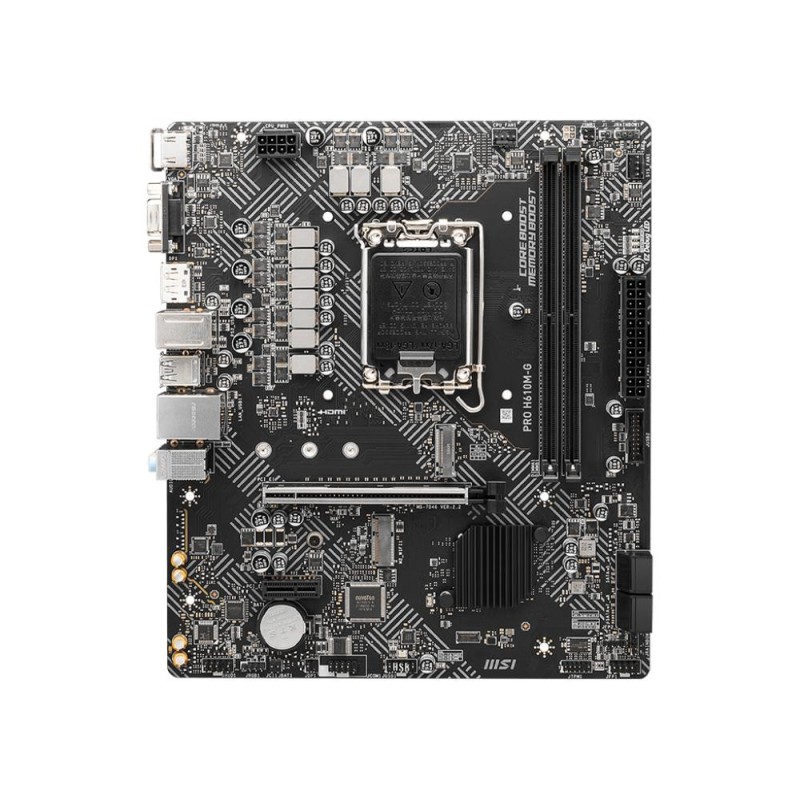 MSI Placa Base PRO H610M-G DDR5 mATX 1700