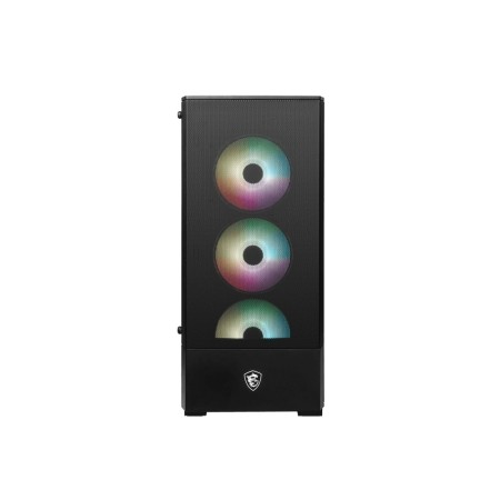 Caja ordenador gaming msi mag forge 112r atx 4 x 120mm 2 x usb 3.2 argb