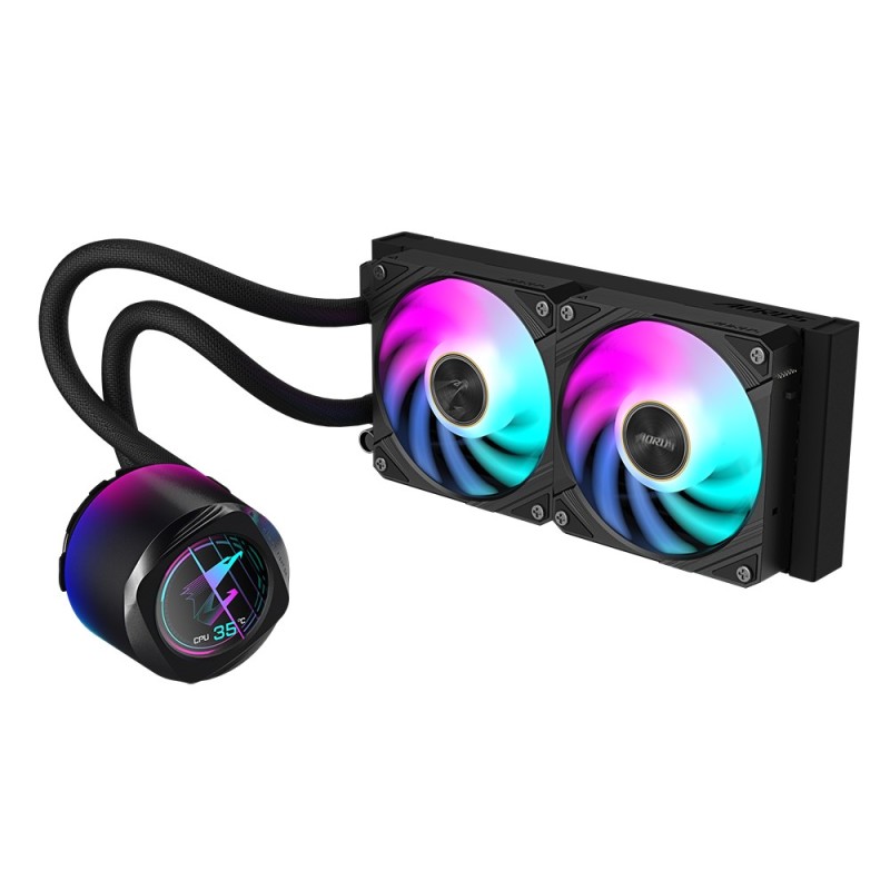 Kit refrigeracion liquida gigabyte gp - aorus waterforce x ii 240 negro