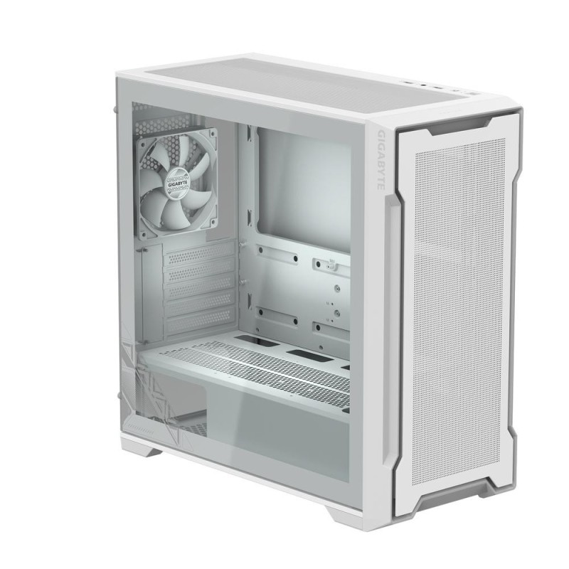 Caja ordenador gaming gigabyte c102 glass matx cristal templado blanca