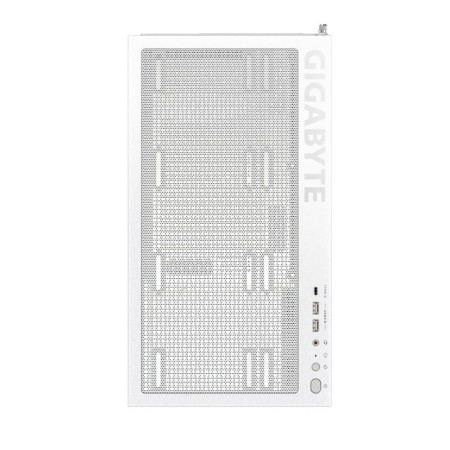 Caja ordenador gaming gigabyte c500 atx cristal templado blanca
